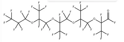 PERFLUORO-2,5,8,11-TETRAMETHYL-3,6,9,12-TETRAOXAPENTADECANOYL FLUORIDE Cas34761-47-2